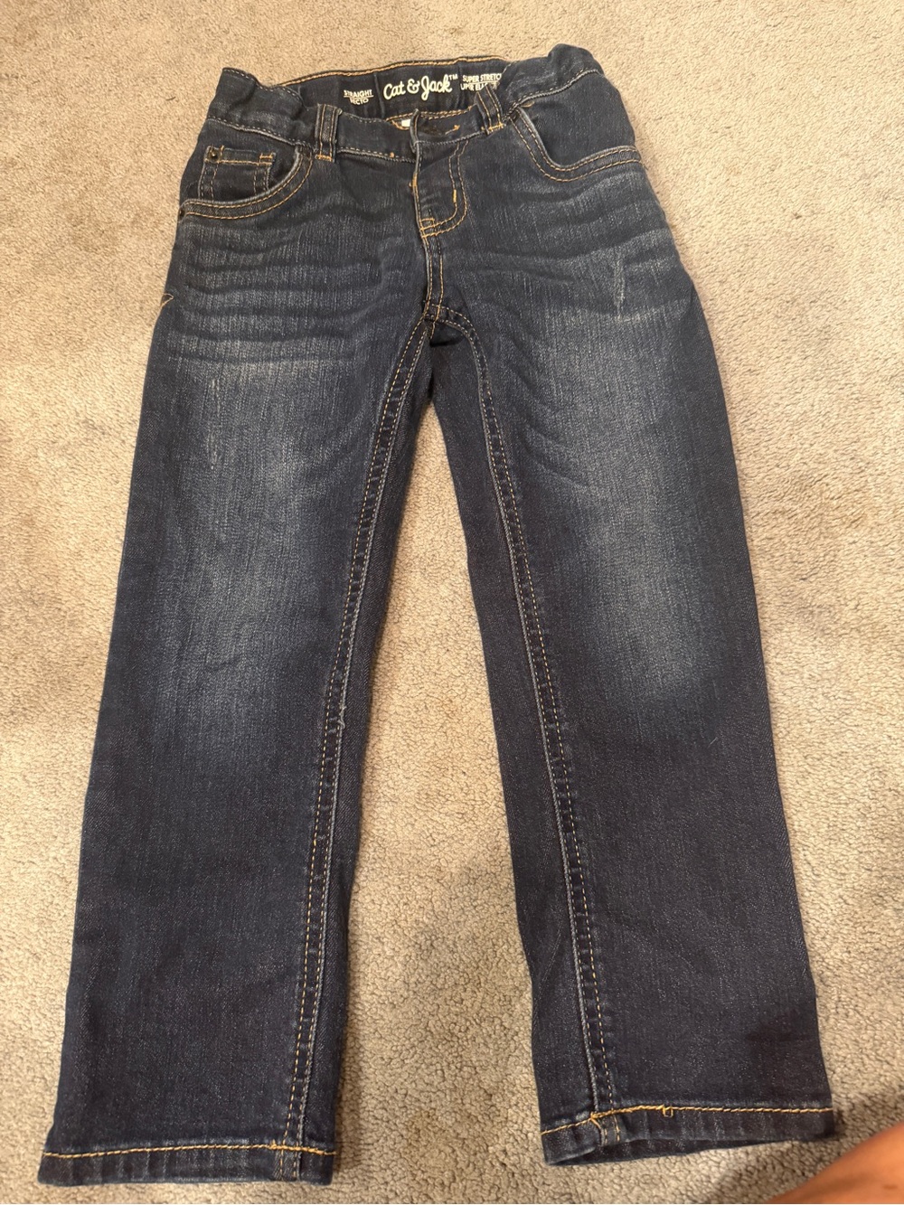 Sz 4 Cat & Jack Dark Blue jeans